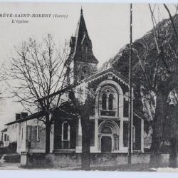 CPA Isère Saint-égrève Saint-Robert L'église