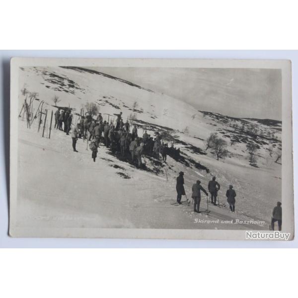 CPA Norv�ge Skirend ued Bessheim Ski