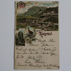 CPA Suisse Gruss aus Kufstein Litho Teufelskanzel