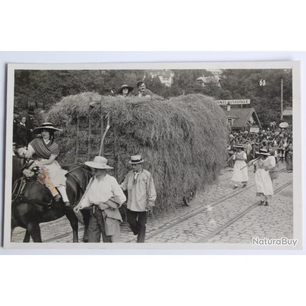 CPA Suisse Caf� Kl�sterli Grand garage Berne 1923