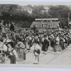 CPA Suisse Café Klösterli Grand garage Berne 1923