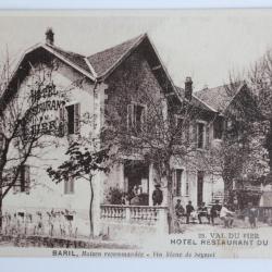 CPA Val du Fier Hôtel Restaurant Baril Vin blanc de Seyssel