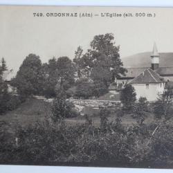 CPA Ain Ordonnaz L'Eglise (alt. 800m)