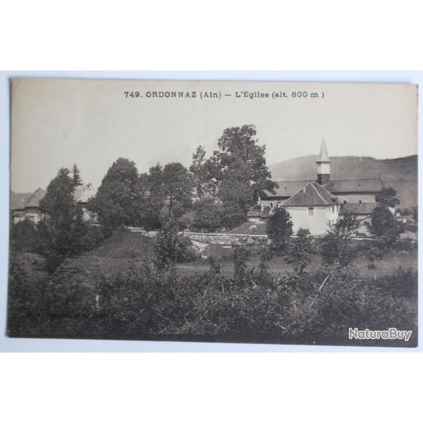 CPA Ain Ordonnaz L'Eglise (alt. 800m)