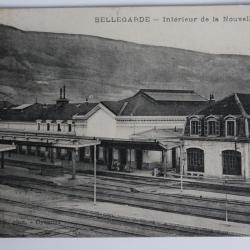 CPA Ain Bellegarde Intérieur de la Nouvelle Gare
