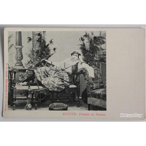 CPA �gypte Femme au harem