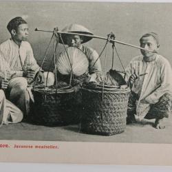 CPA Singapour Singapore Javanese meatseller