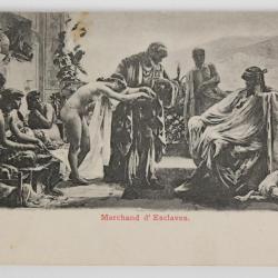 CPA &Eacute;gypte Marchand d'Esclaves