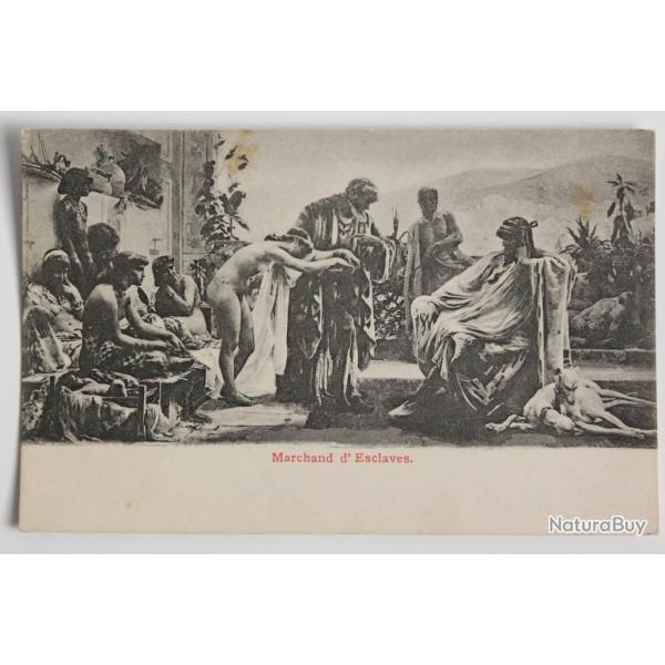 CPA �gypte Marchand d'Esclaves