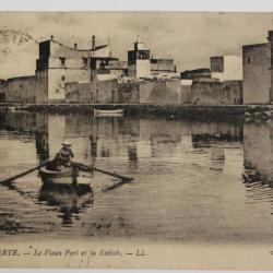CPA Tunisie Bizerte Le vieux port et la Ksibah
