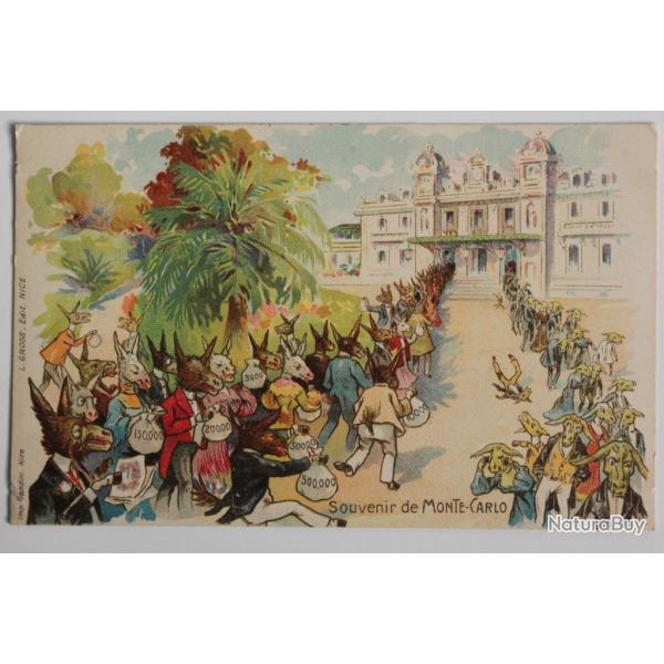 CPA Monaco Souvenir de Monte-Carlo L. Gross