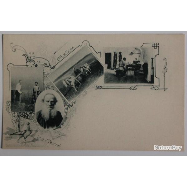 CPA Russie L�on Tolsto�