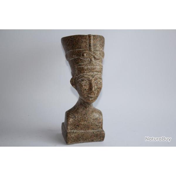 Sculpture Buste de N�fertiti pierre �gypte