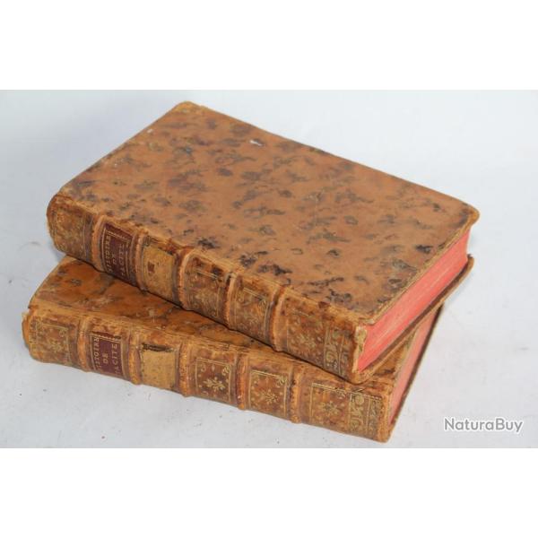 Livres Histoire de Tacite 2 tomes J. H. Dotteville 1772