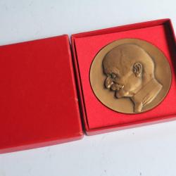 Médaille Centenaire de Marius Berliet 1966 Automobile
