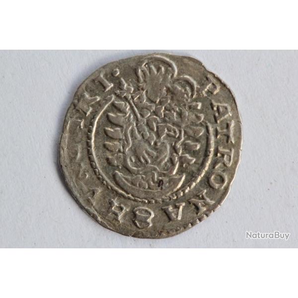 Monnaie Denier Mathias II 1610 Hongrie