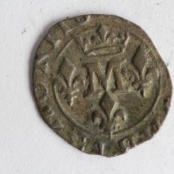 Monnaie féodale Liard de Marie de Montpensier princesse de Dombes