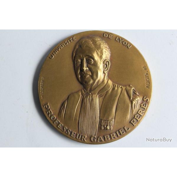 M�daille professeur Gabriel P�r�s Lyon Physiologie marine