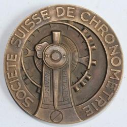Médaille Société Suisse de Chronométrie 1938 Horlogerie