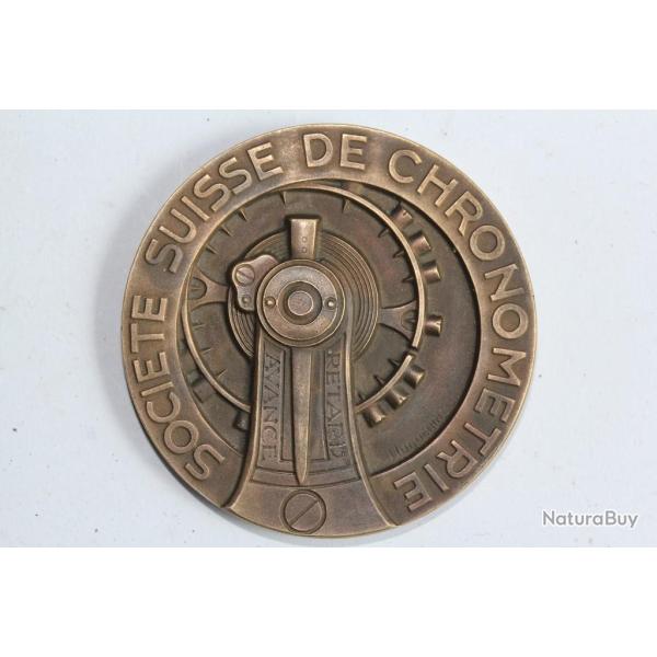 M�daille Soci�t� Suisse de Chronom�trie 1938 Horlogerie