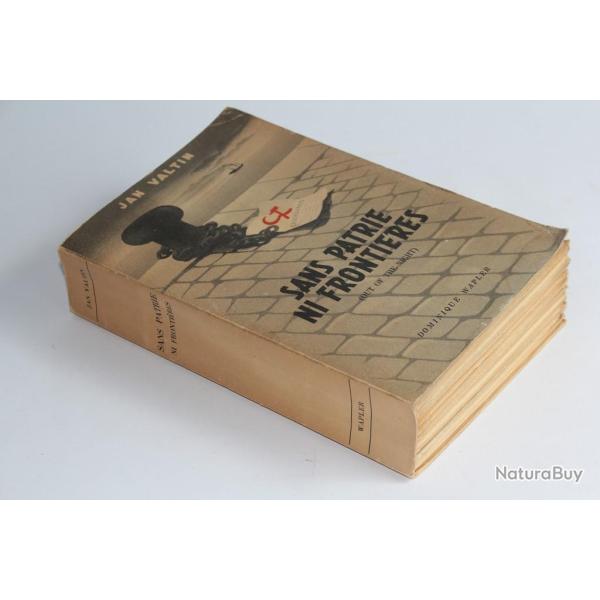 Livre Sans patrie ni frontires Jan Valtin