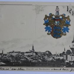 CPA Ansicht von Nordosten R&eacute;val Estonie Tallinn