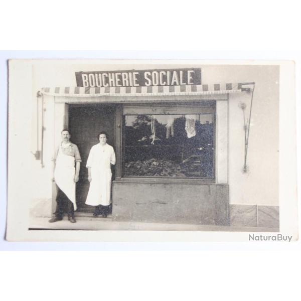 Carte photo Boucherie sociale France