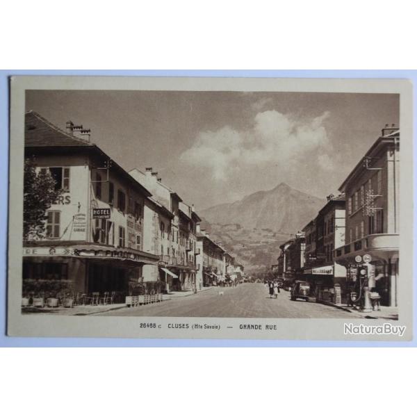 CPA Cluses Grande rue Haute-Savoie