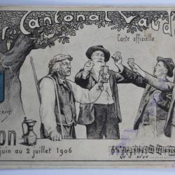 CPA Tir cantonal vaudois Nyon 1906 Suisse