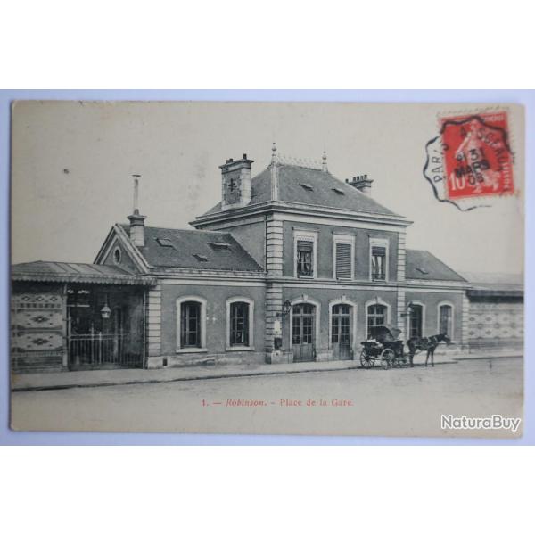 CPA Robinson Place de la Gare Hauts-de-Seine