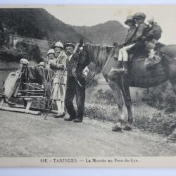 CPA Taninges La Mont&eacute;e au Praz-de-Lys Haute-Savoie