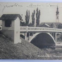 CPA Rheinbr&uuml;cke St Margrethen H&ouml;chst Suisse