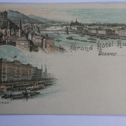 CPA Grand H&ocirc;tel Hungaria Budapest Hongrie