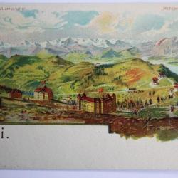 CPA Rigi Litho Meteor Suisse