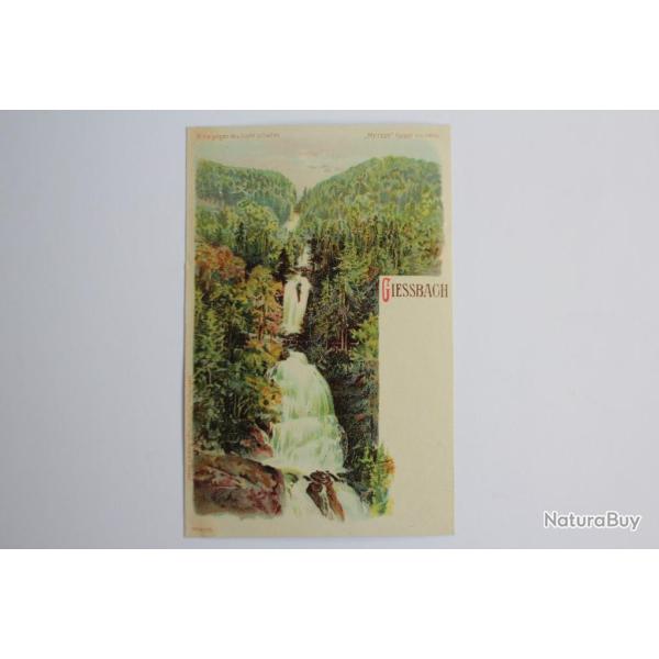 CPA Giessbach Litho Meteor Suisse