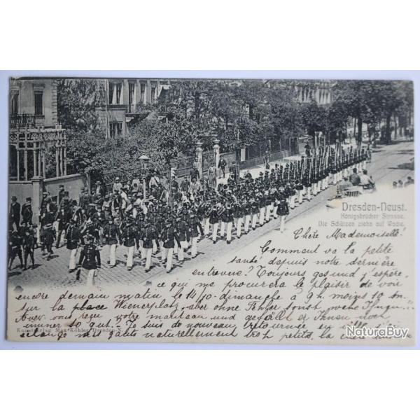 CPA Dresden-Neust. K�nigsbr�cker strasse Allemagne