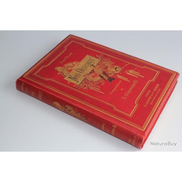 Livre Nos oiseaux Andr� Theuriet H. Giacomelli 1887