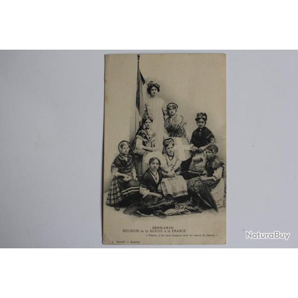 CPA R�union de la Savoie � la France 1860-1910