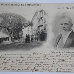 CPA Nice F&ecirc;te internationale de Gymnastique 1901 Alpes-Maritimes