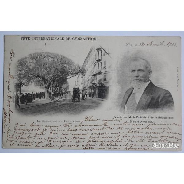CPA Nice F�te internationale de Gymnastique 1901 Alpes-Maritimes
