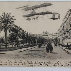 CPA Nice L'Avenue Mass&eacute;na Avion Alpes-Maritimes