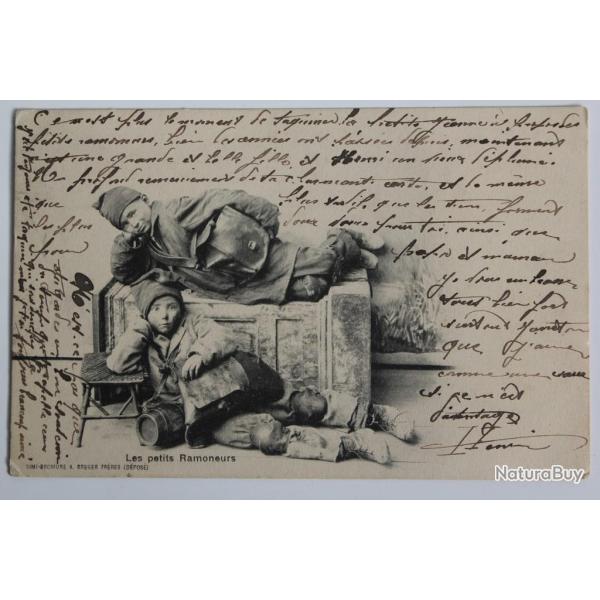 CPA Les Petits Ramoneurs M�tier