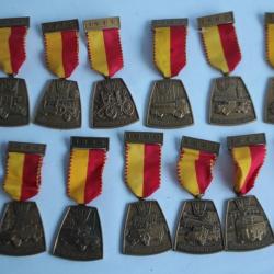Lot Insignes Sapeurs Pompiers Genève Suisse 1975 / 1993
