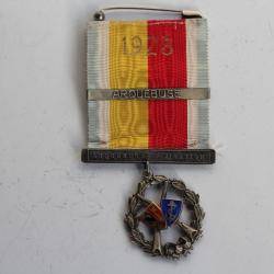 Médaille de tir argent Genève 1928 Arquebuse - Navigation Suisse