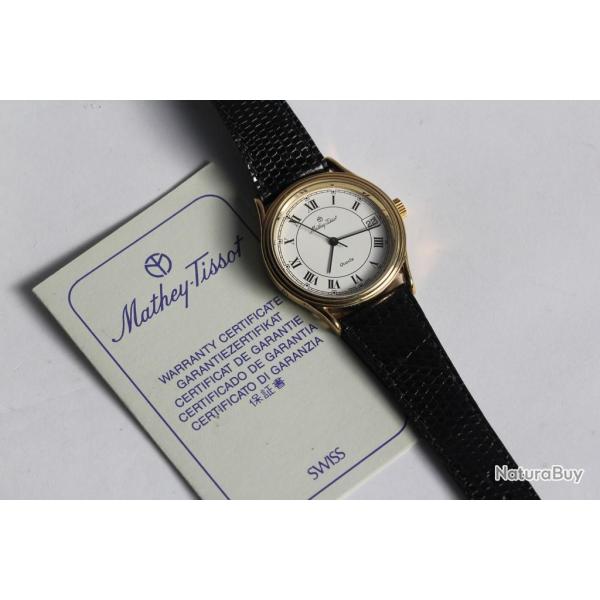 Montre Mathey-Tissot quartz Date