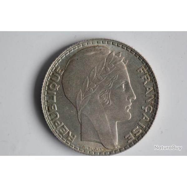 Monnaie argent 10 Francs Turin 1939