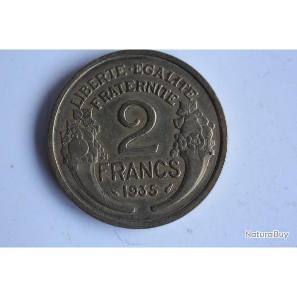 Monnaie 2 Francs Morlon 1935