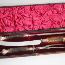 Service &agrave; gigot argent Anglais Sheffield Thomas Turner & Co