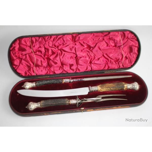 Service � gigot argent Anglais Sheffield Thomas Turner & Co