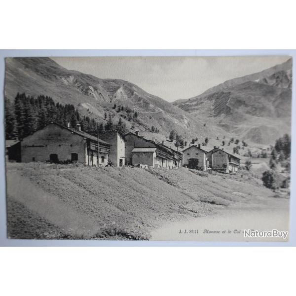 CPA Monroc et le Col de Balme Suisse
